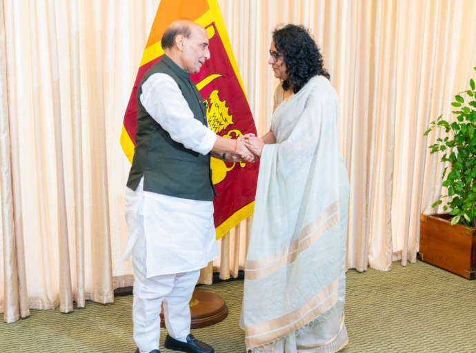 Prime Minister Dr. Harini Amarasuriya Meets Indian Defence Minister 